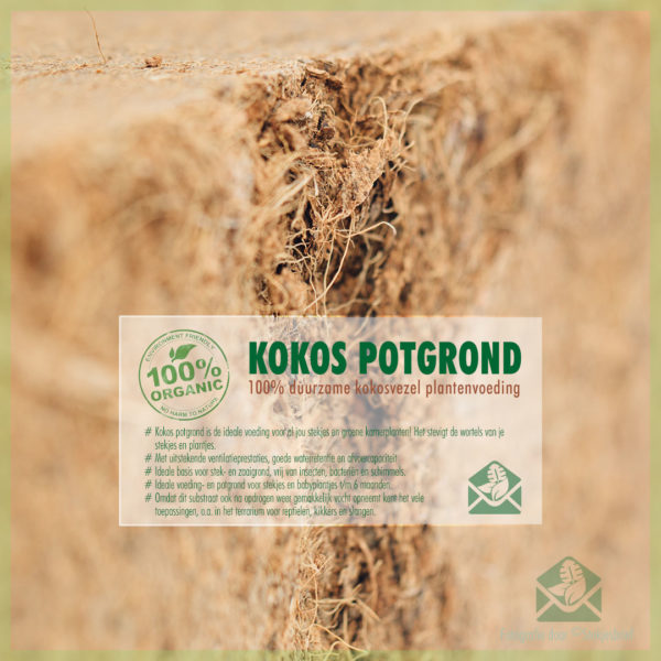 Kokos potgrond cocopeat kokosvezels kopen