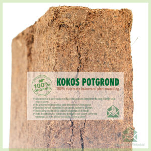 Kokos potgrond - cocopeat blokjes - ideale stekgrond kopen