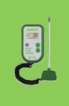 Tuku meter lemah (tingkat pupuk, pH, suhu) kanggo houseplants