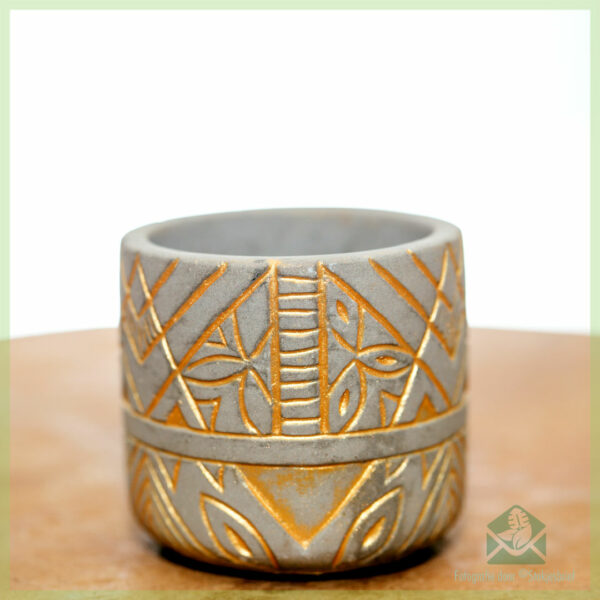 Osiris vaso per piante in oro vaso per fiori vaso decorativo 6 cm