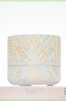 Osiris Gold Planz Pot Blummenpot Dekorative Pot 6 cm