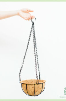 kokos coco eco hangmand - coir hanging basket