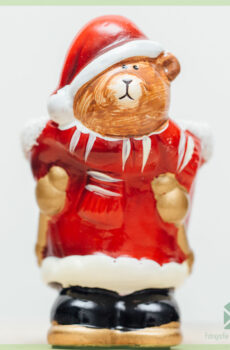 Natal bear Natal pot tanduran pot kembang pot hiasan pot 6 cm